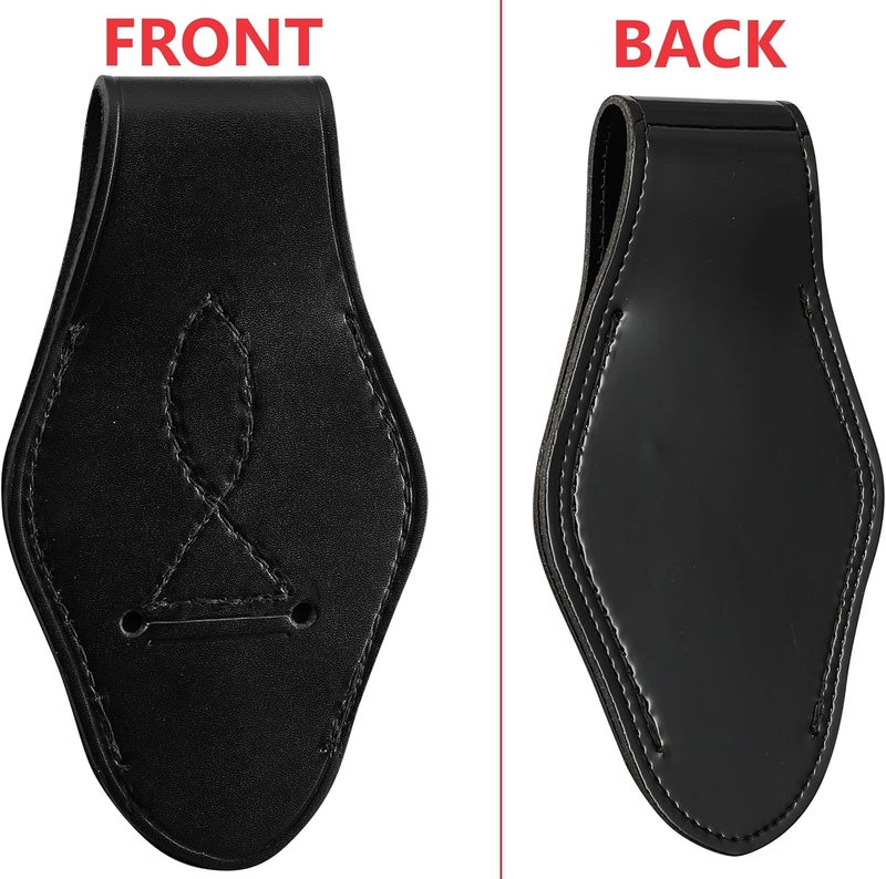 JAYPEE Ceremonial Sword Carrier Sheath - USMC Marine Corps NCO Sword Holder - Hi Gloss Leather - Image 3